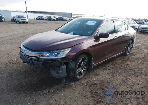 2017 Honda Accord Sport Se z USA, uszkodzony, nr VIN 1HGCR2F11HA156781
